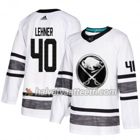 Miesten NHL Buffalo Sabres Pelipaita Robin Lehner 40 2019 All-Star Adidas Valkoinen Authentic